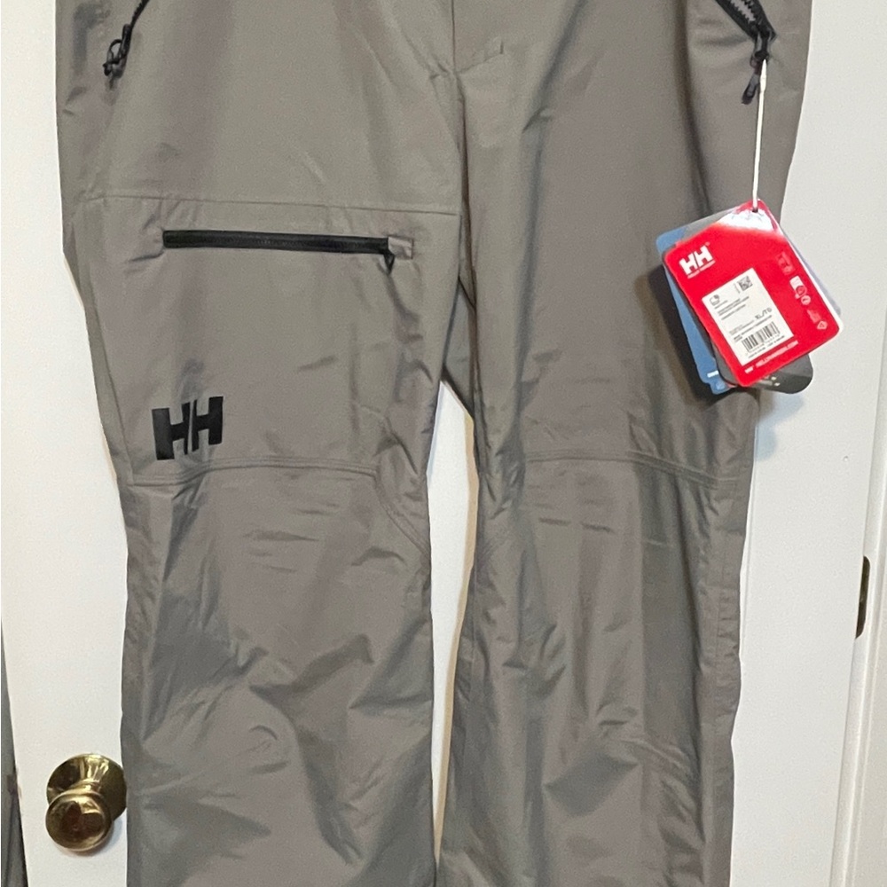 Men’s Helly Hansen Concrete Color Ski Pants
